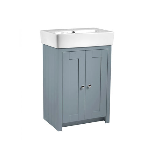 Lansdown 550 Floor Standing Bathroom Vanity Unit With Basin