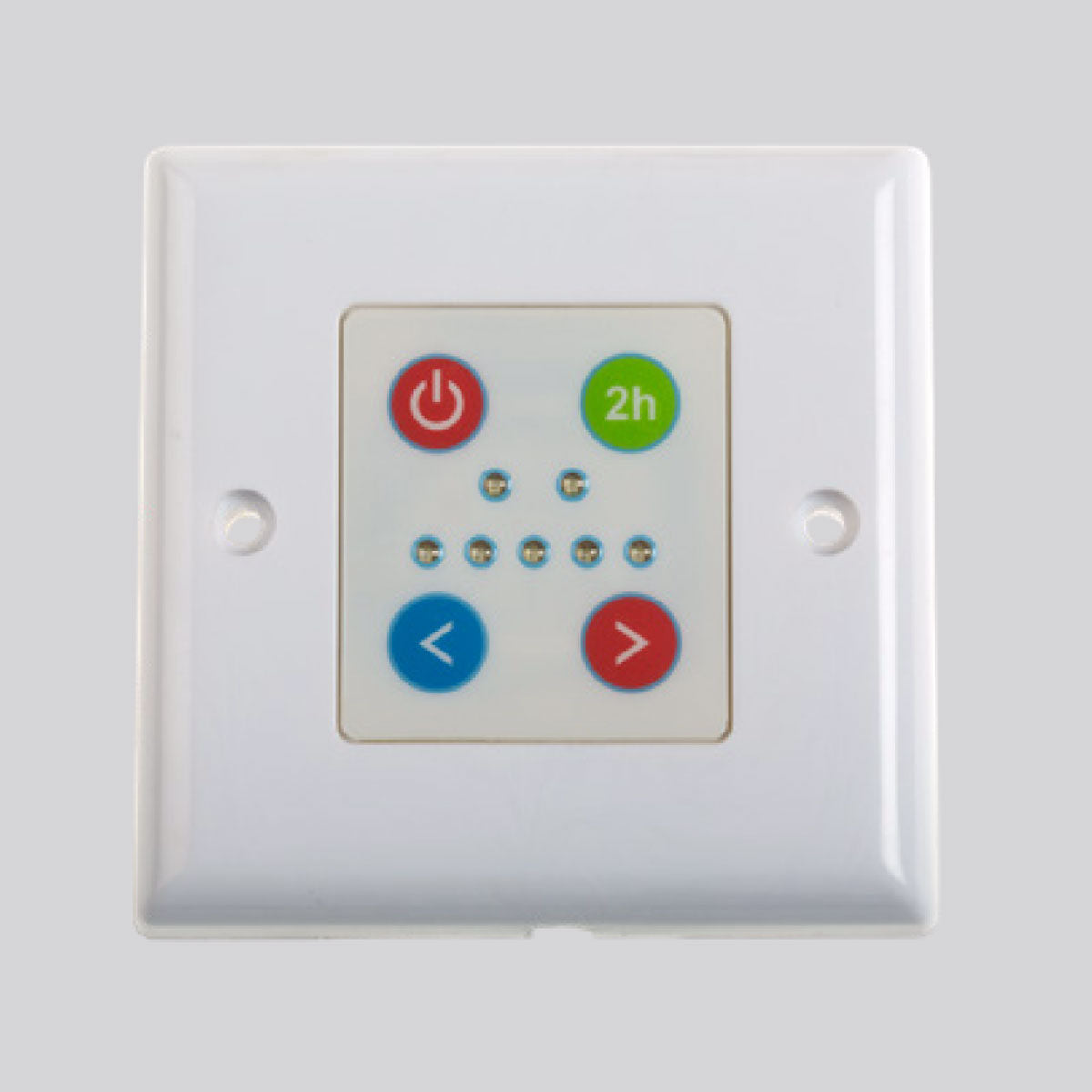 Madrid All Electric Heated Towel Rail - Gloss White