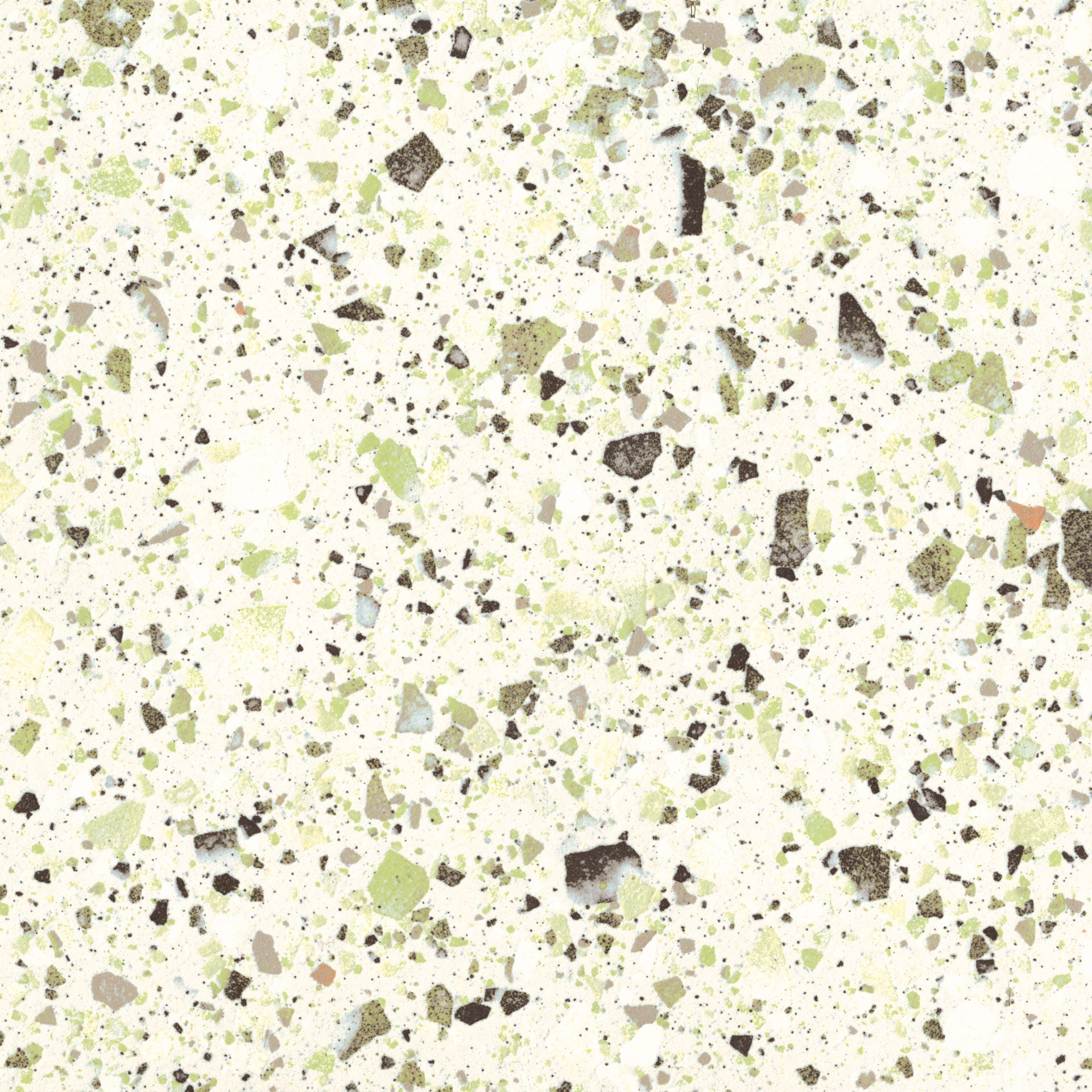 Terrazzo Lusso Green Porcelain Tile Matt 60 x 60cm