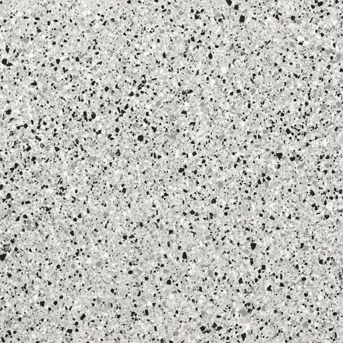 Terrazzo Lux Silver Full-Bodied Porcelain Tile Matt 60 x 60cm
