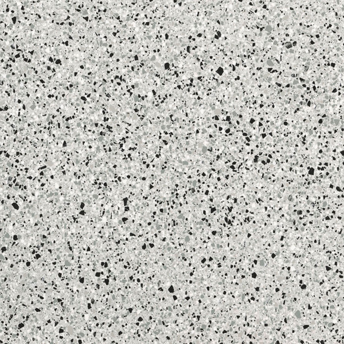 Terrazzo Lux Silver Full-Bodied Porcelain Tile Matt 60 x 60cm
