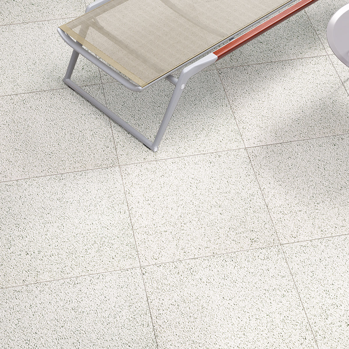 Terrazzo Lux Zink Full-Bodied Porcelain Tile Matt 60 x 60cm