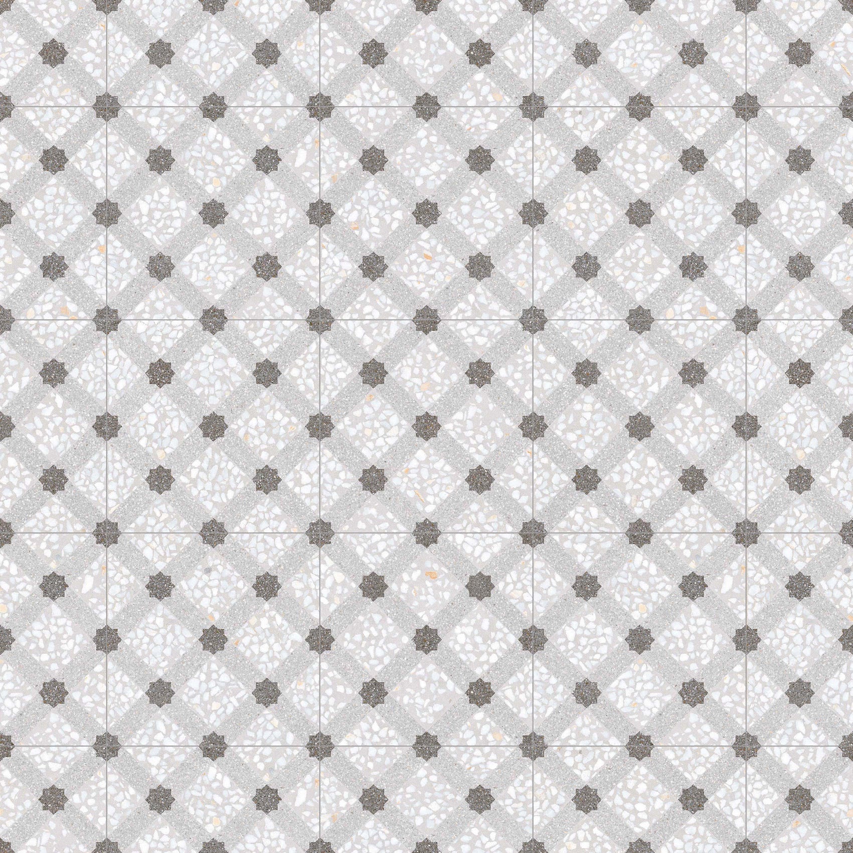 Vives Farnese Mancini Humo Porcelain Tile Terrazzo Effect 30 x 30cm