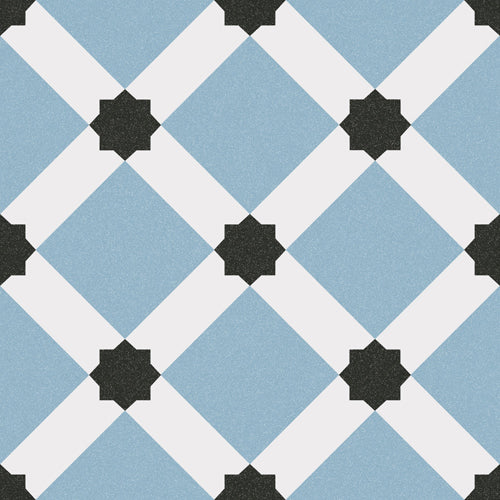 Vives Palau Celeste Porcelain Tile 20 x 20cm