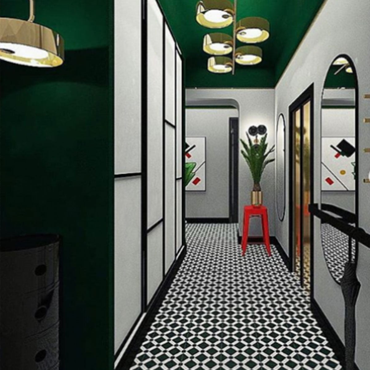 Vives Palau Grafito Porcelain Tile 20 x 20cm