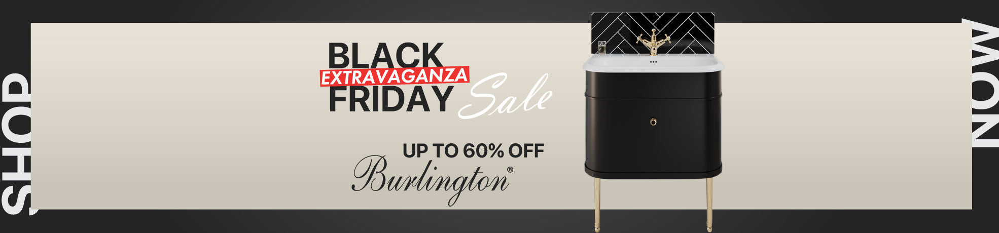 Enjoy up to 60% Off Burlington | Black Friday Sale banner