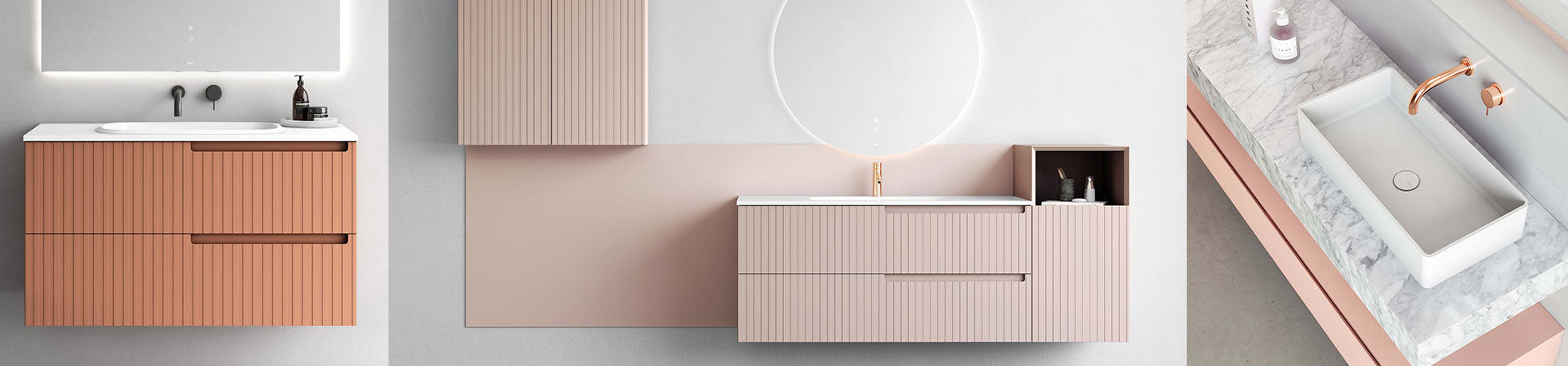 Fiora premium Bathroom vanity units - synergy and making