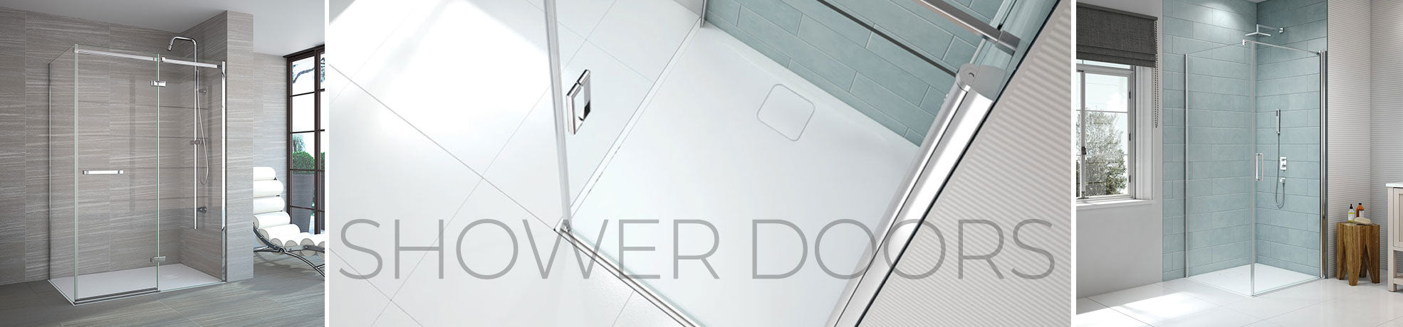a large selection of contemporary shower doors and shower enclosures
