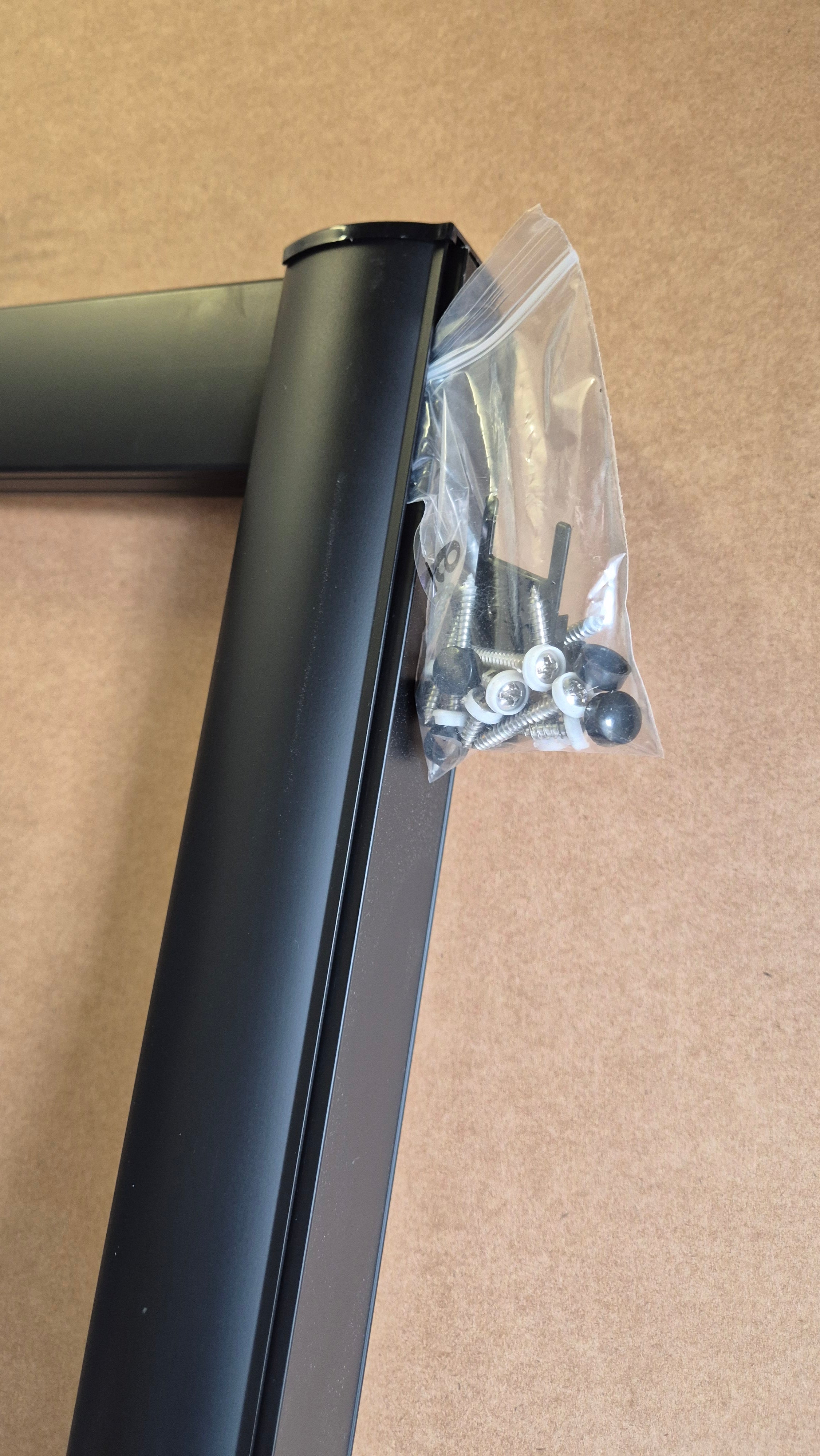 Ex-Display Image i4 1400mm Sliding Shower Door - Matt Black