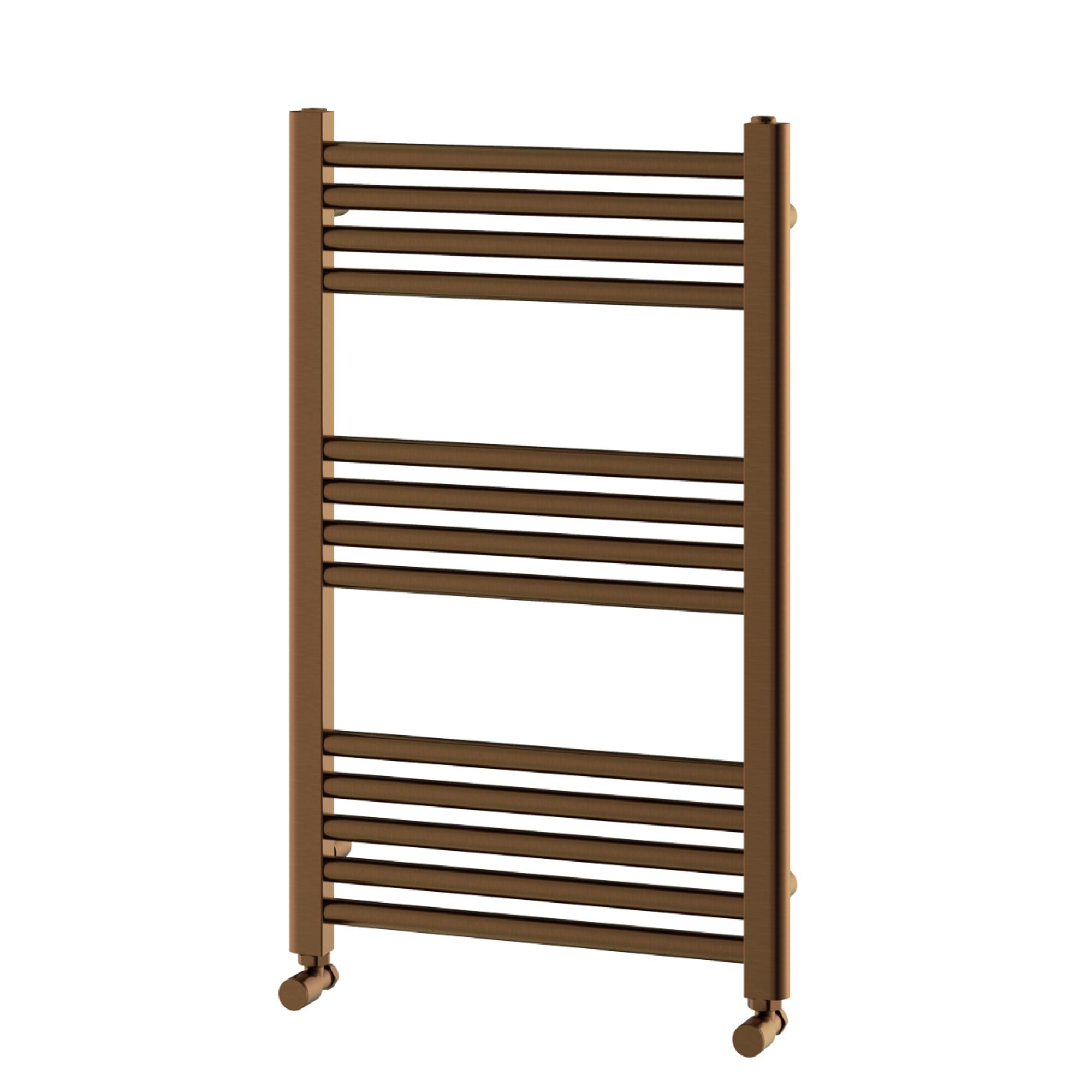 Como Aromawell Heated Towel Rail - Brushed Bronze