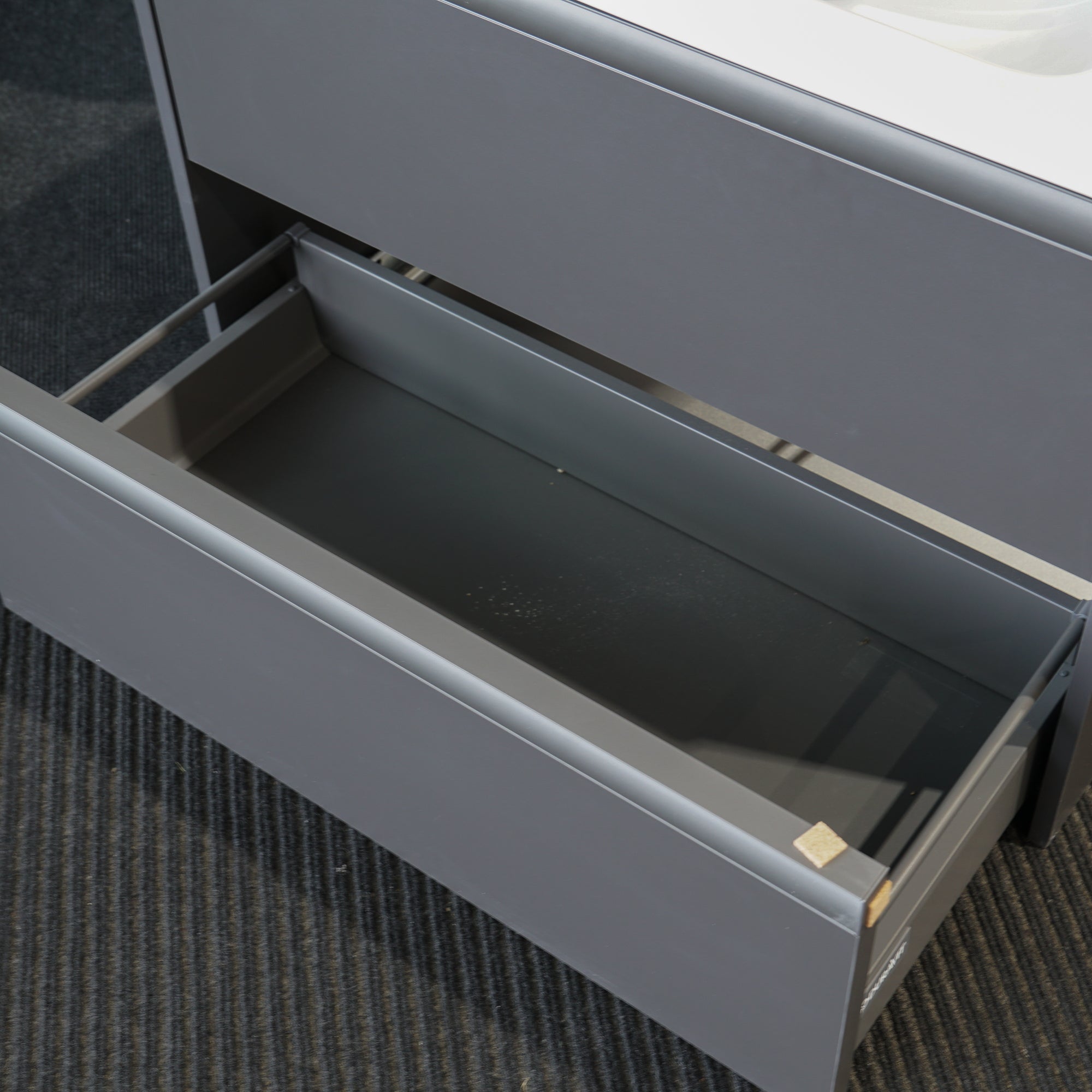 Ex-Display Duravit Sivida 810 Wall Mounted Unit with Ceramic Basin & Tulum Black Tap & Waste