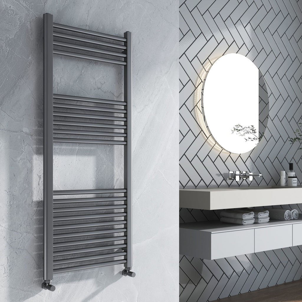 Ebro 1200 Straight Ladder Heated Towel Rail Gun Metal ebro-1200-straight-ladder-heated-towel-rail-gun-metal