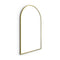 Harbour Arch Mirror Brushed Brass 50x80cm