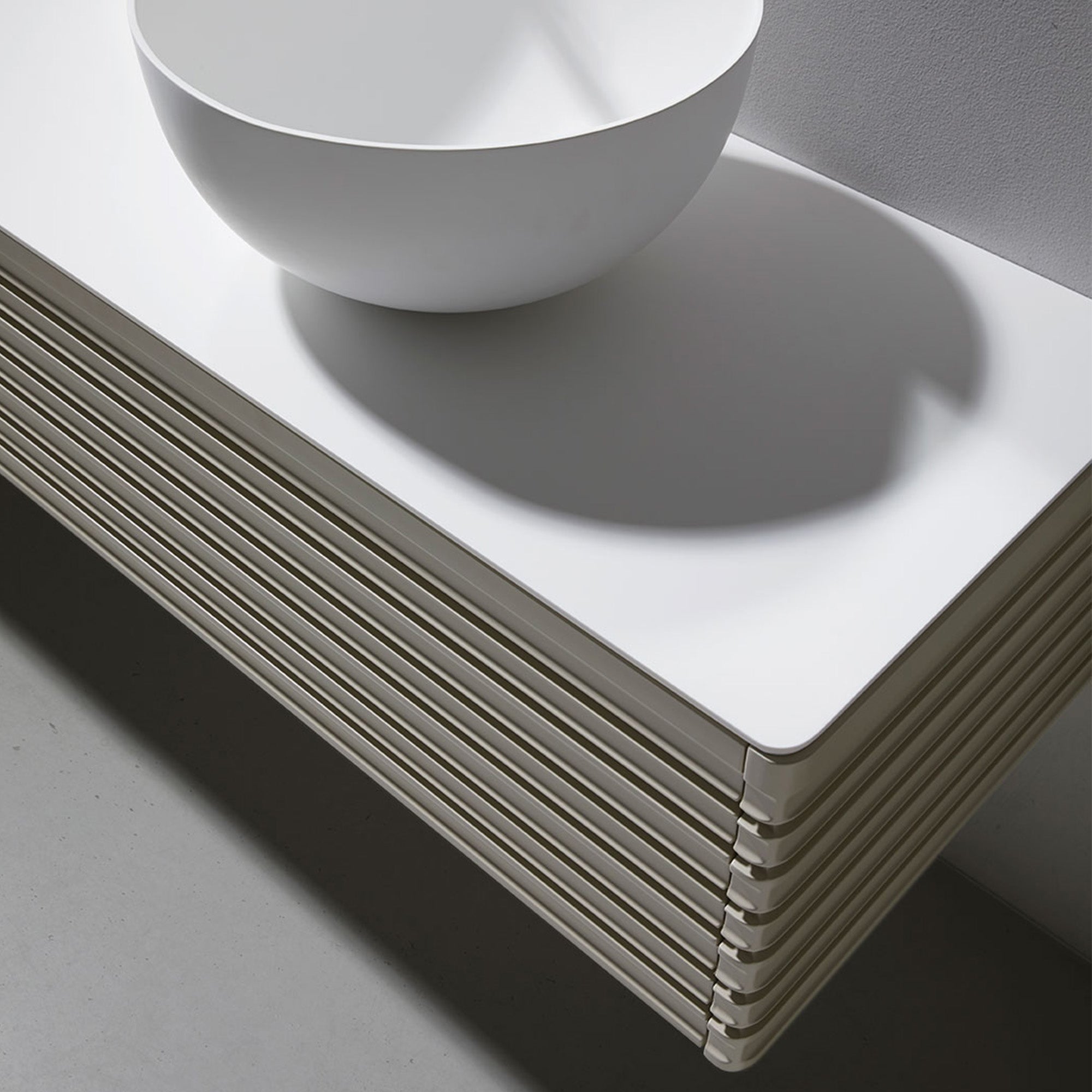 Oslo 1200 Wall Hung Vanity Unit With Solid Surface Worktop