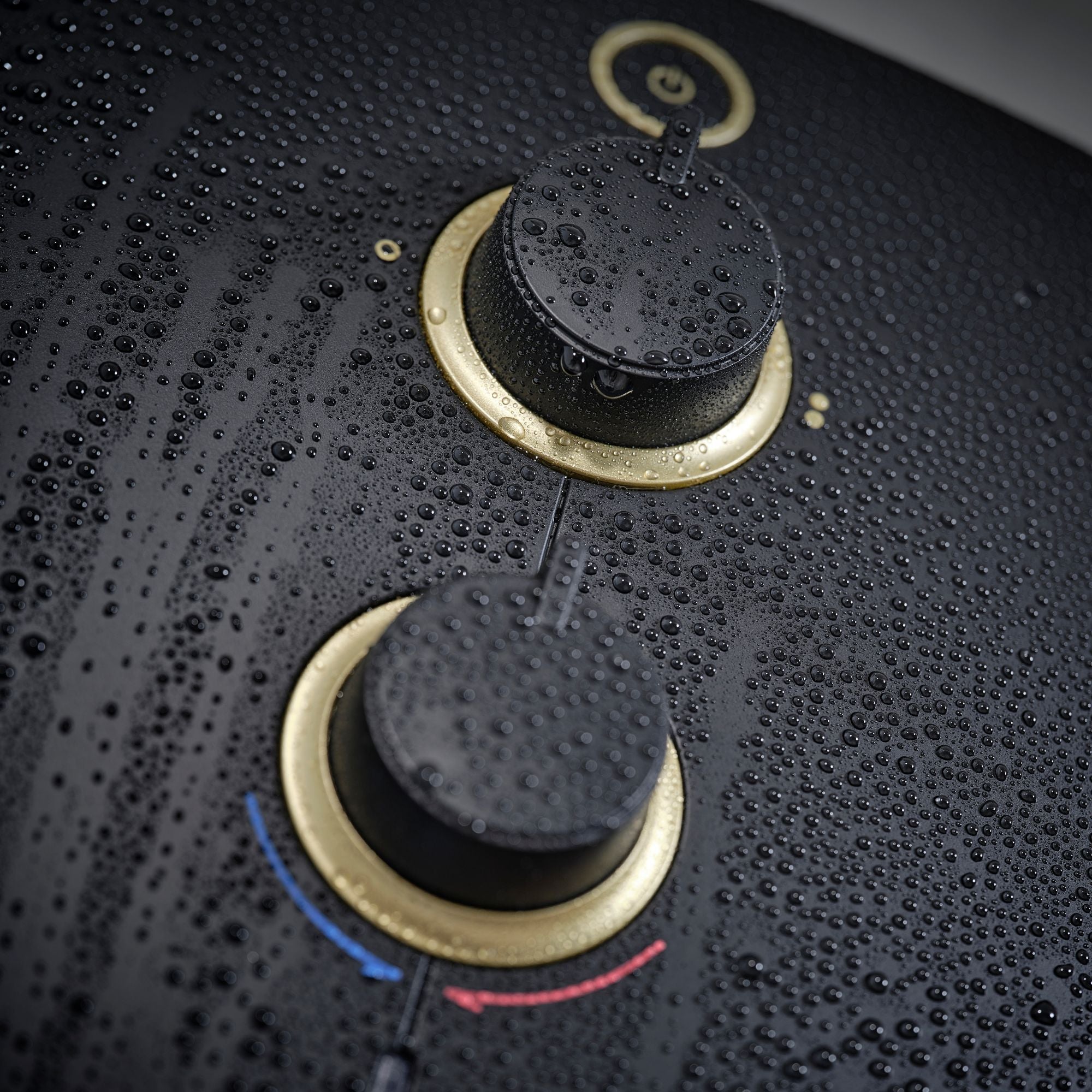 Triton T90ER Black 9kW Dual Pumped Electric Shower with Rainfall Overhead and Handset