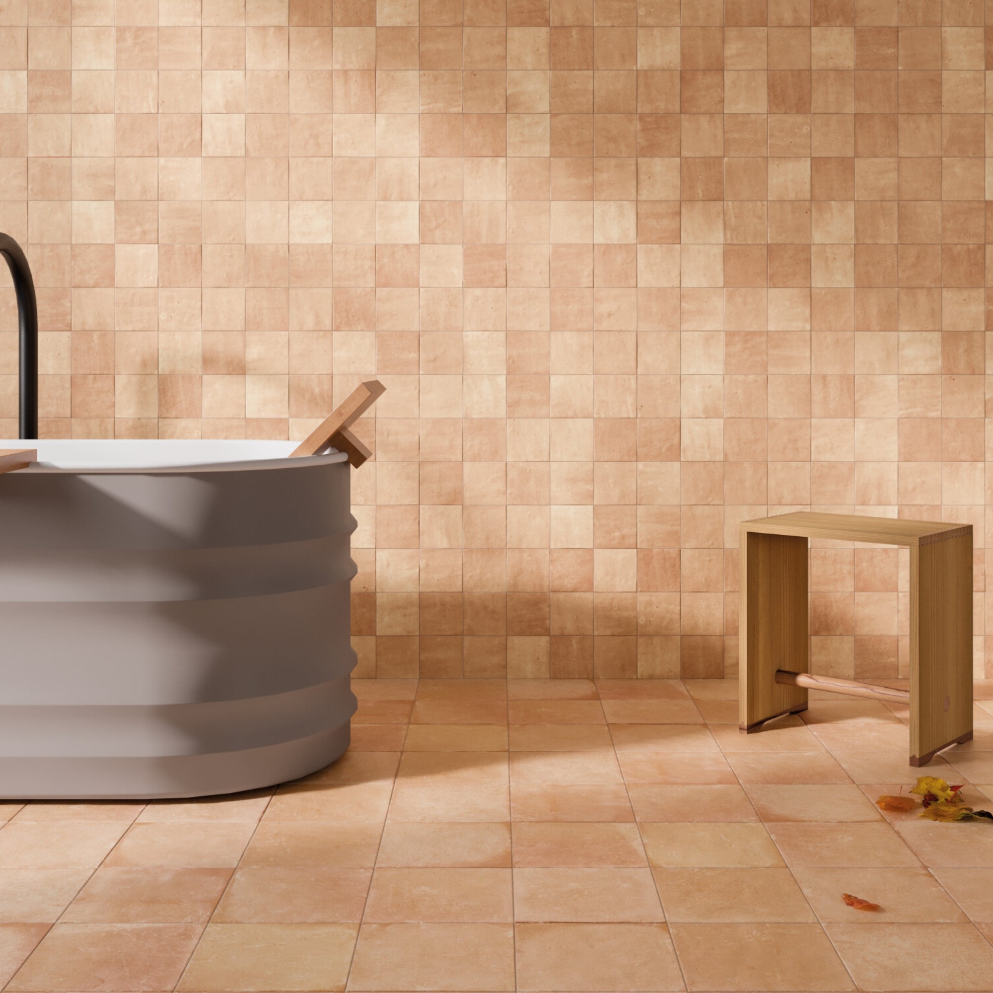 Afra Clay Decor Wall Tile 10x10cm Matt