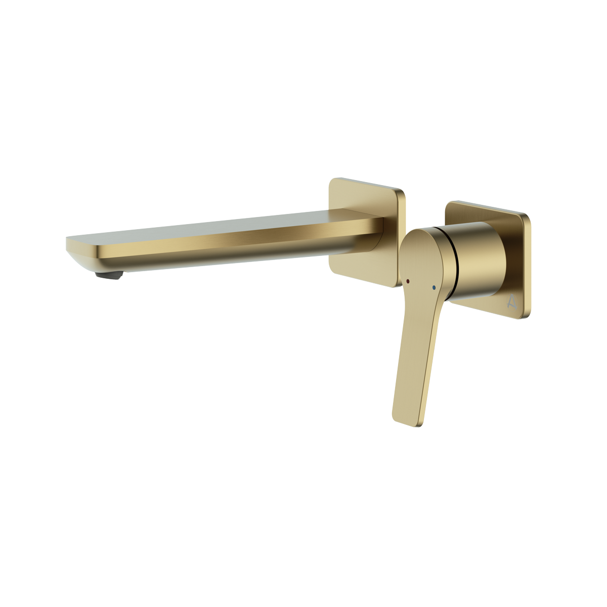 Avante Wall Mounted Bath Filler Brushed Brass