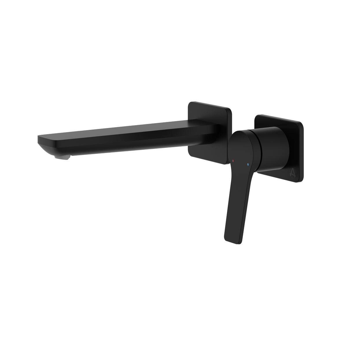 Avante Wall Mounted Bath Filler Matt Black