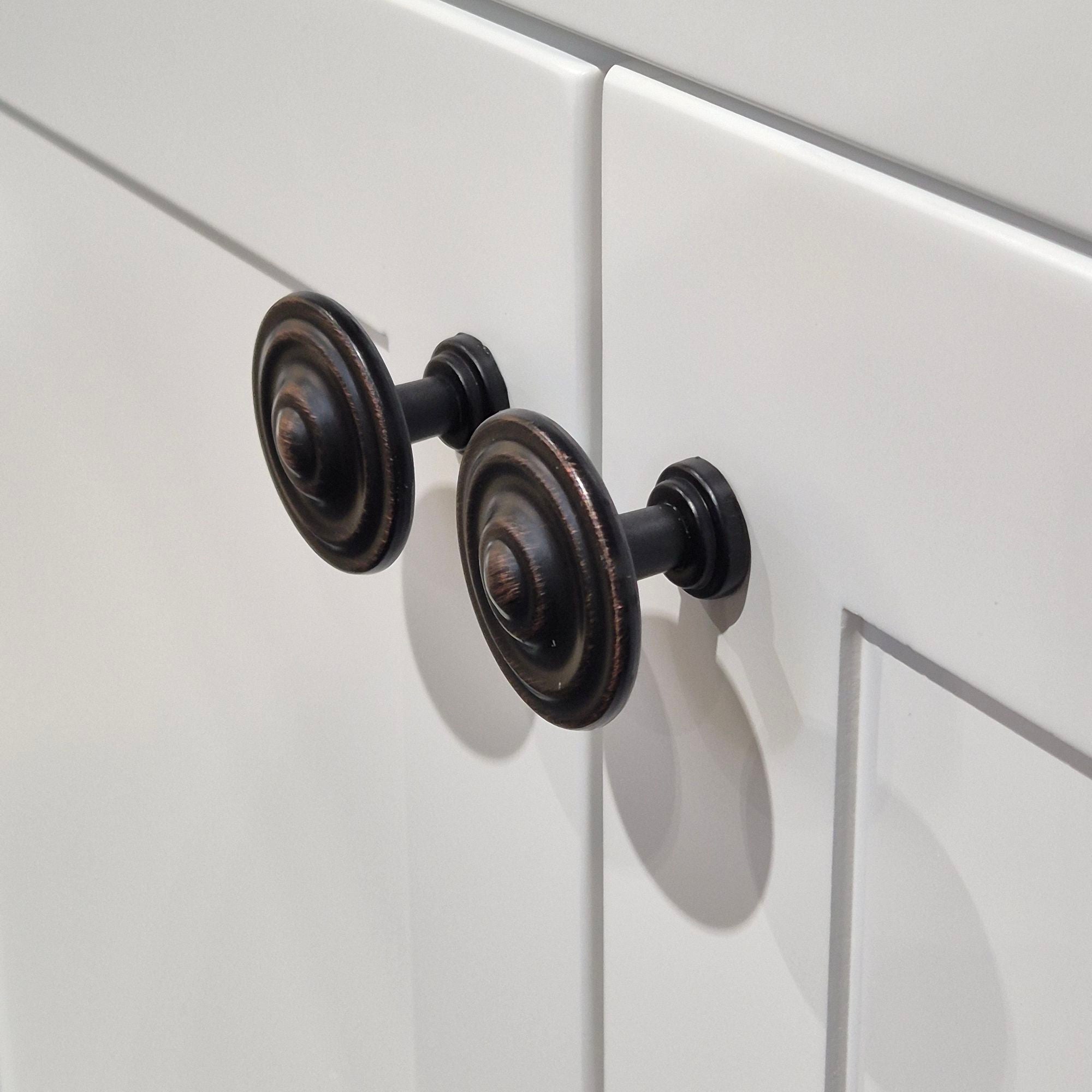 ailesbury floor-standing vanity unit knobs in aged bronze effects finish