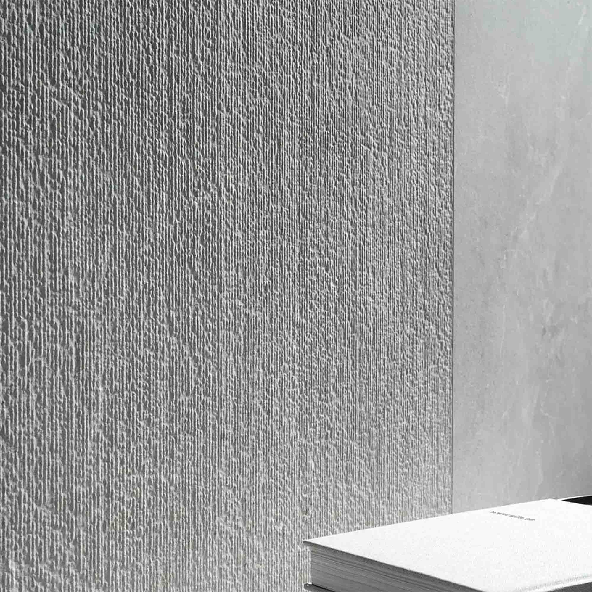 alchemy iron marble effect ceramic textured wall tile 33x100cm matt