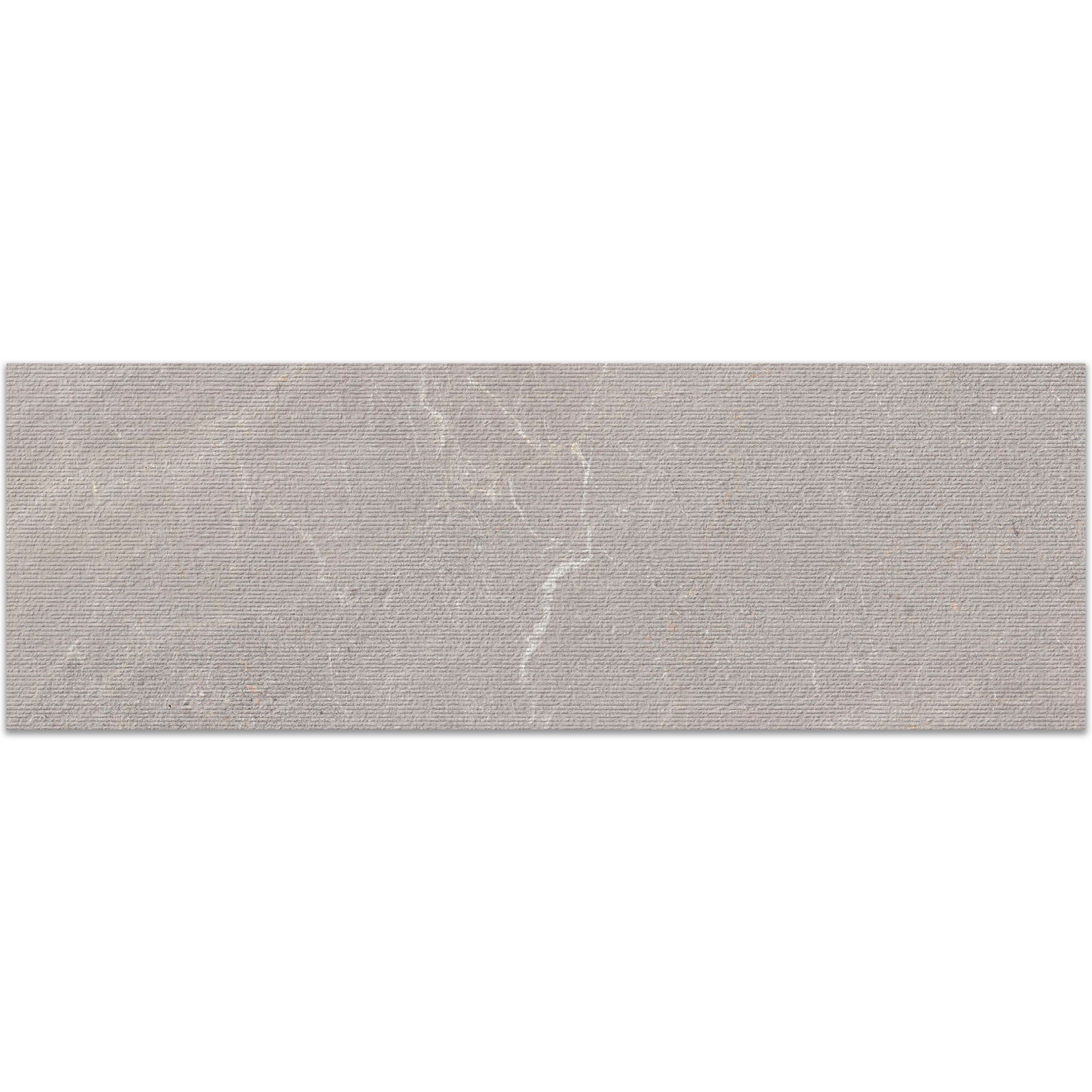 Alchemy Iron Marble Effect Textured Wall Tile 33x100cm Matt