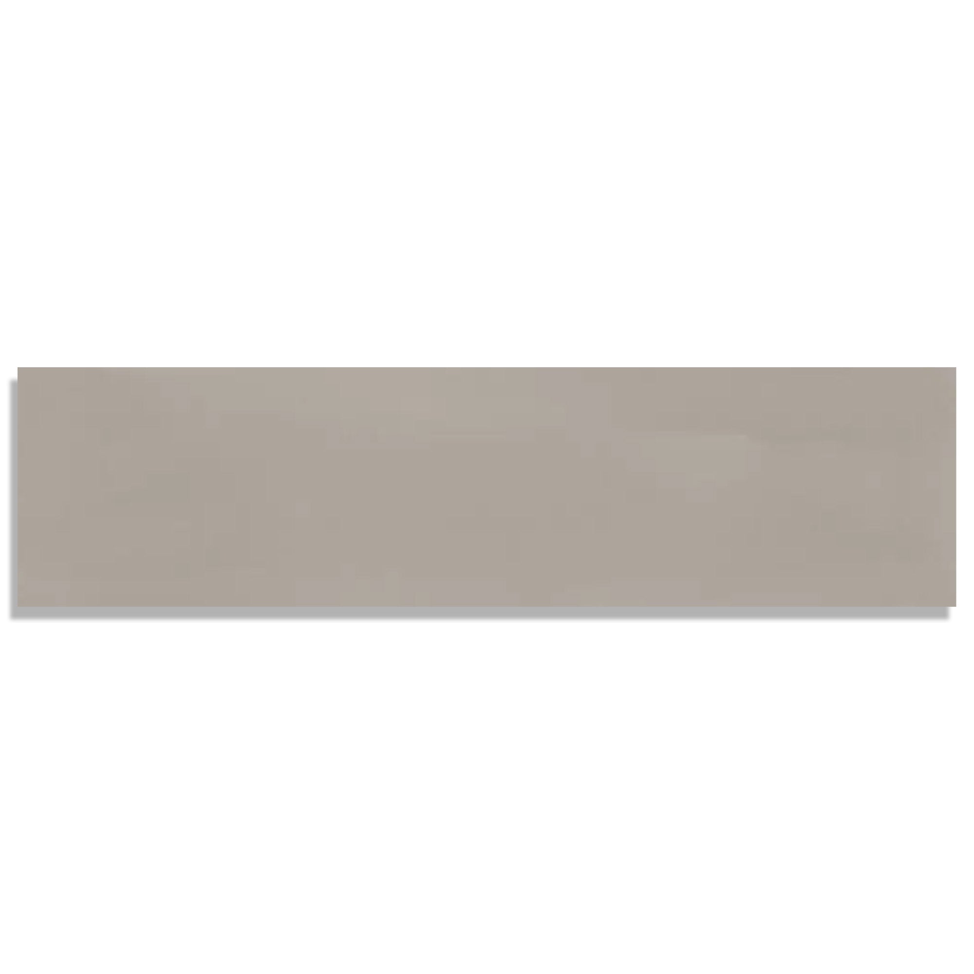 arcana flaming taupe ceramic wall tile 8x31cm gloss deluxe bathrooms