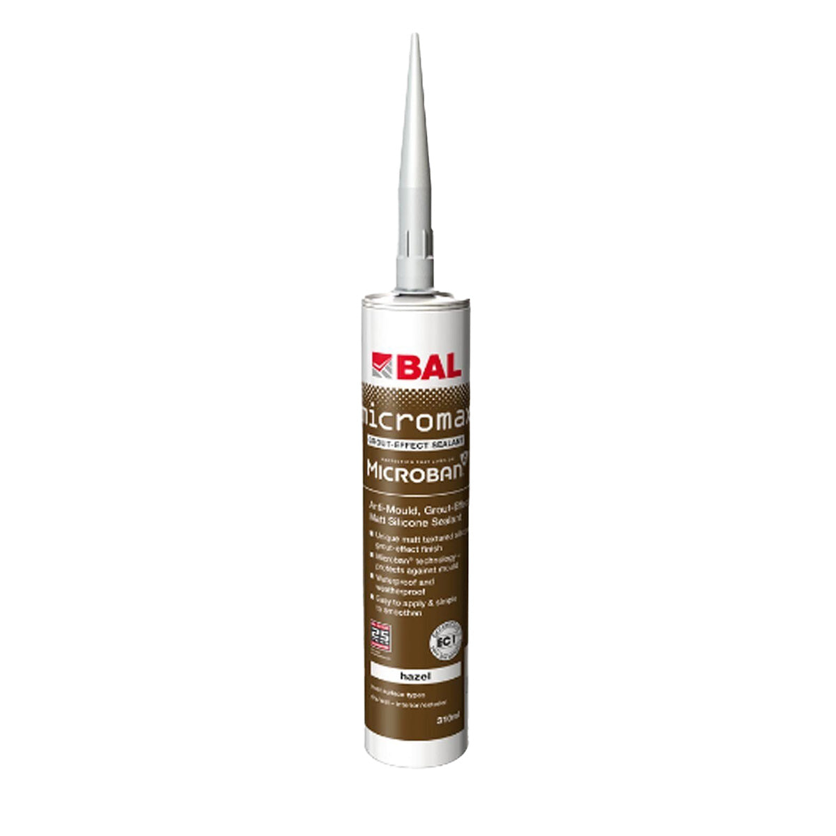 bal micromax grout effect silicone sealant hazel