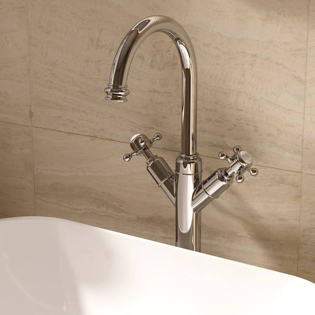 Belgravia tall basin tap in chrome