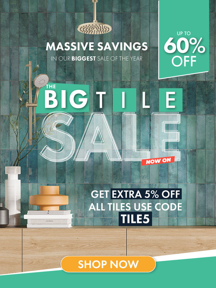 Enjoy up to 60% Wall & Floor Tiles in Our Big Brands Sale