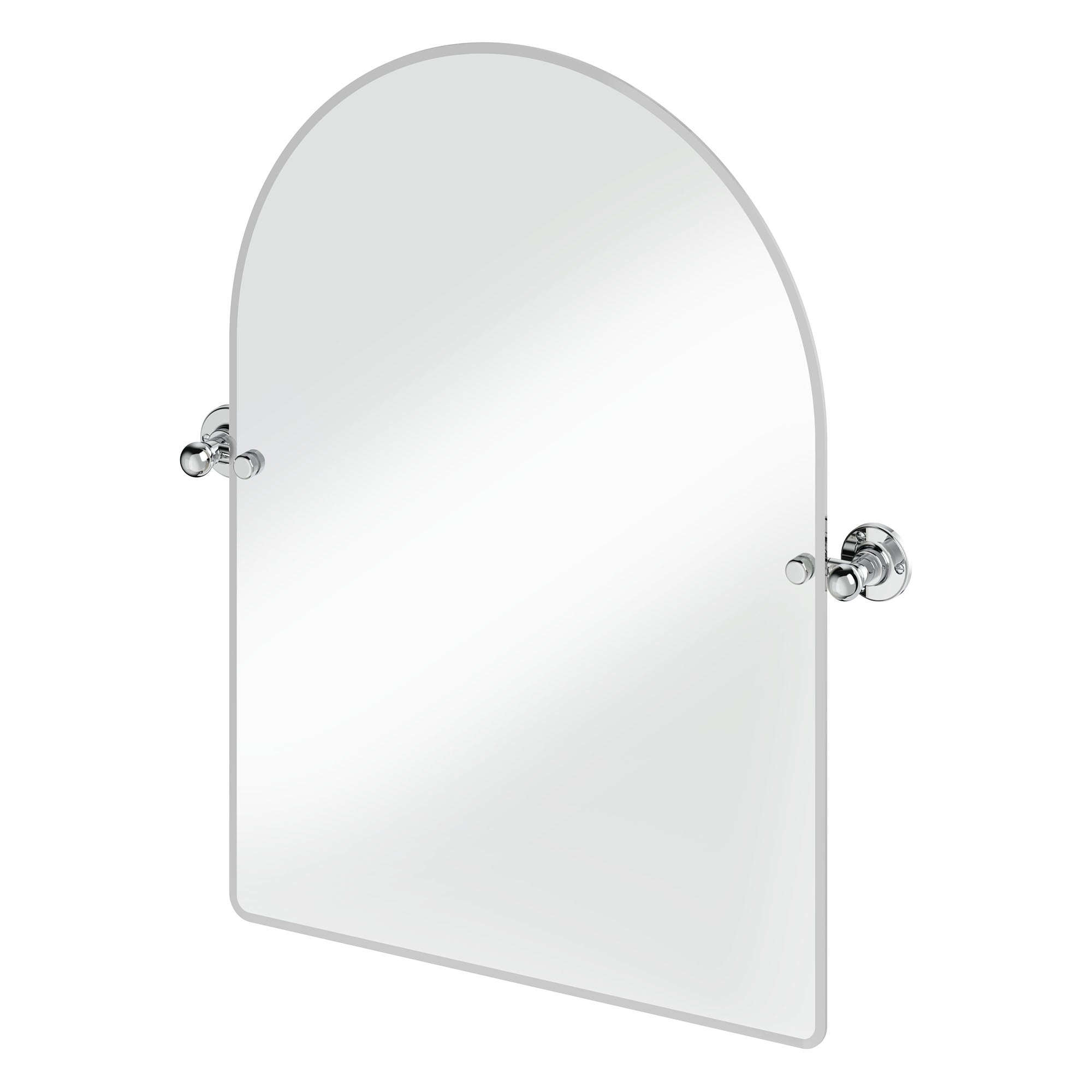 burlington arch hinged mirror 550x750mm with 1850 fixings chrome