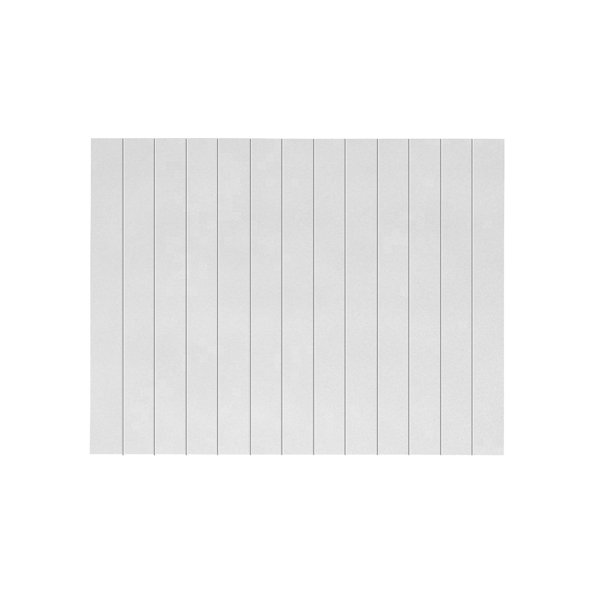 burlington arundel 75 end bath panel matt white