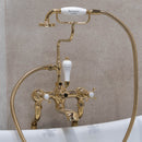 Burlington Claremont Deck Mounted Bath Shower Mixer With S Adjuster