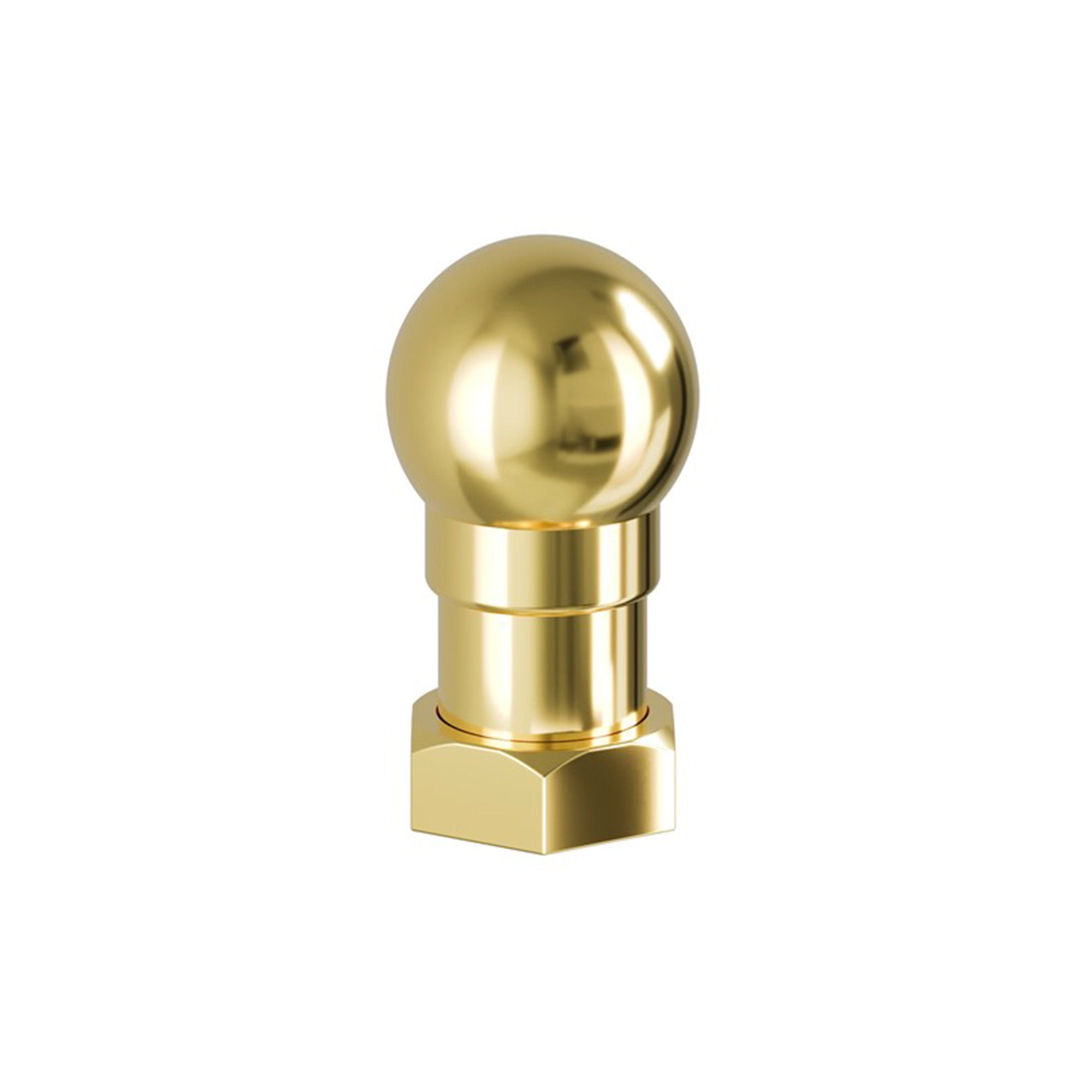 burlington classique profile finial gold