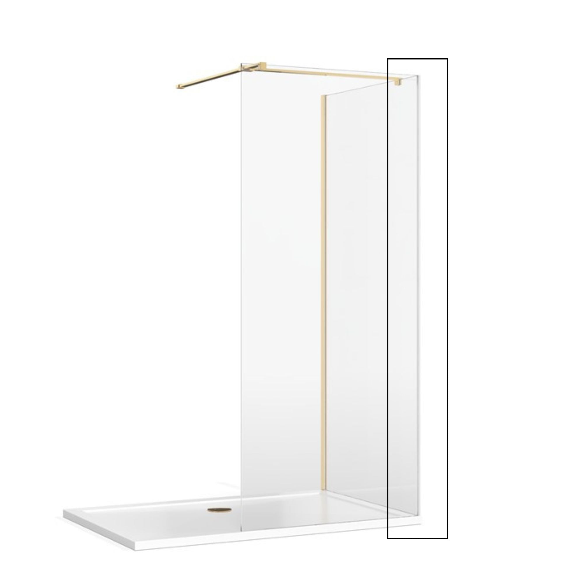 Burlington Glass To Glass Wetroom Shower Screen Seal