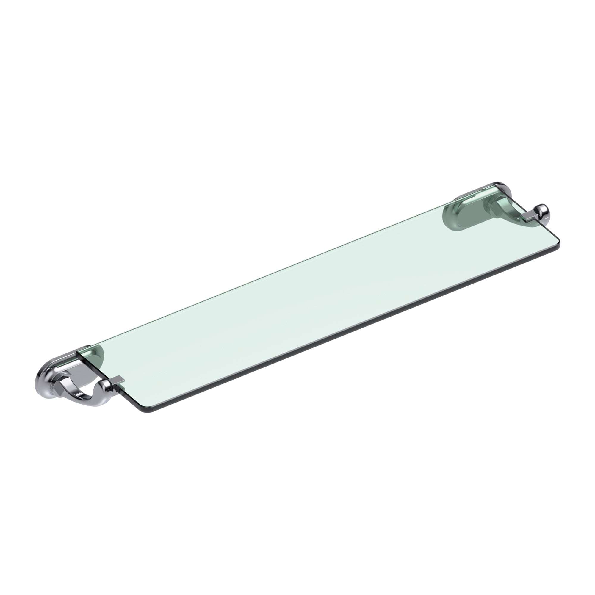 burlington guild 500 glass shelf chrome