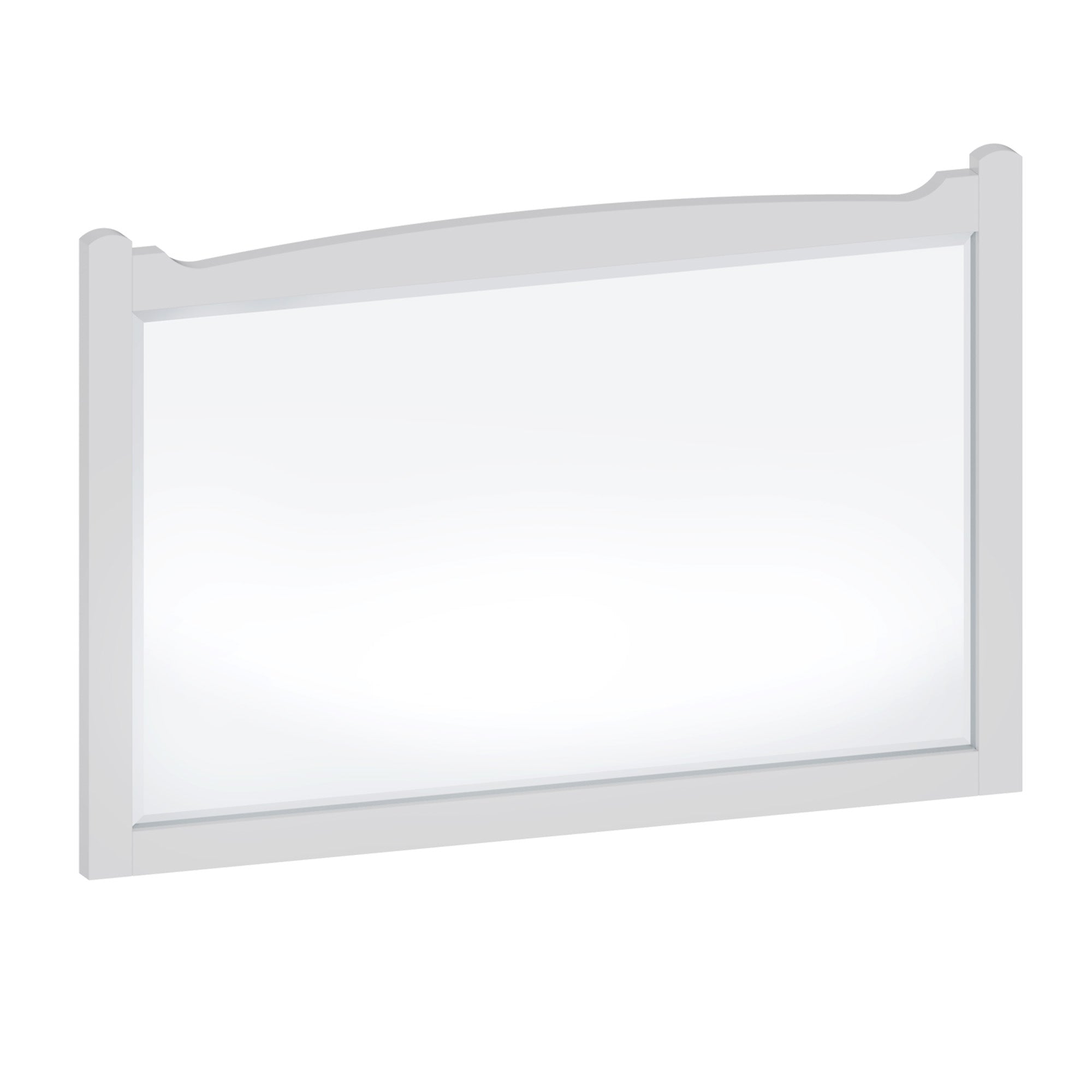 burlington guild 850 framed bathroom mirror varley white