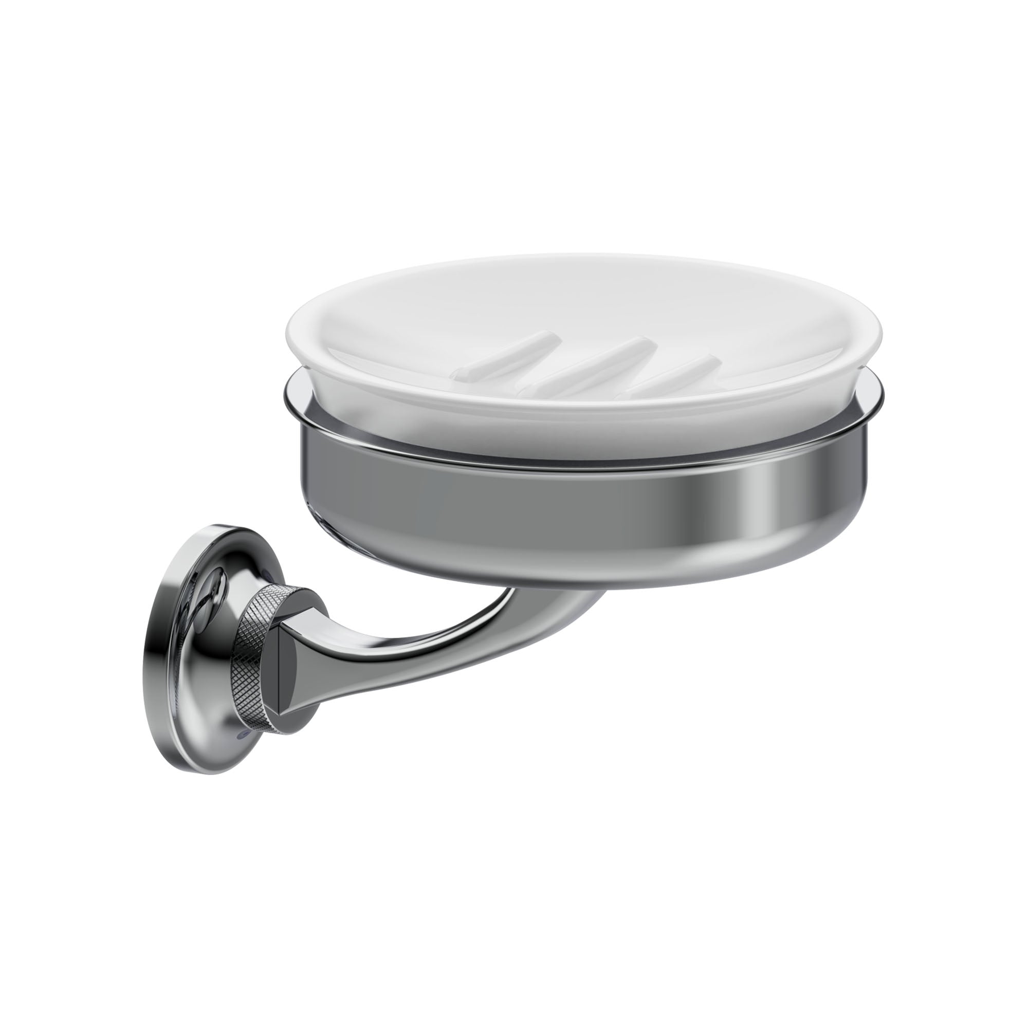 burlington guild soap dish chrome