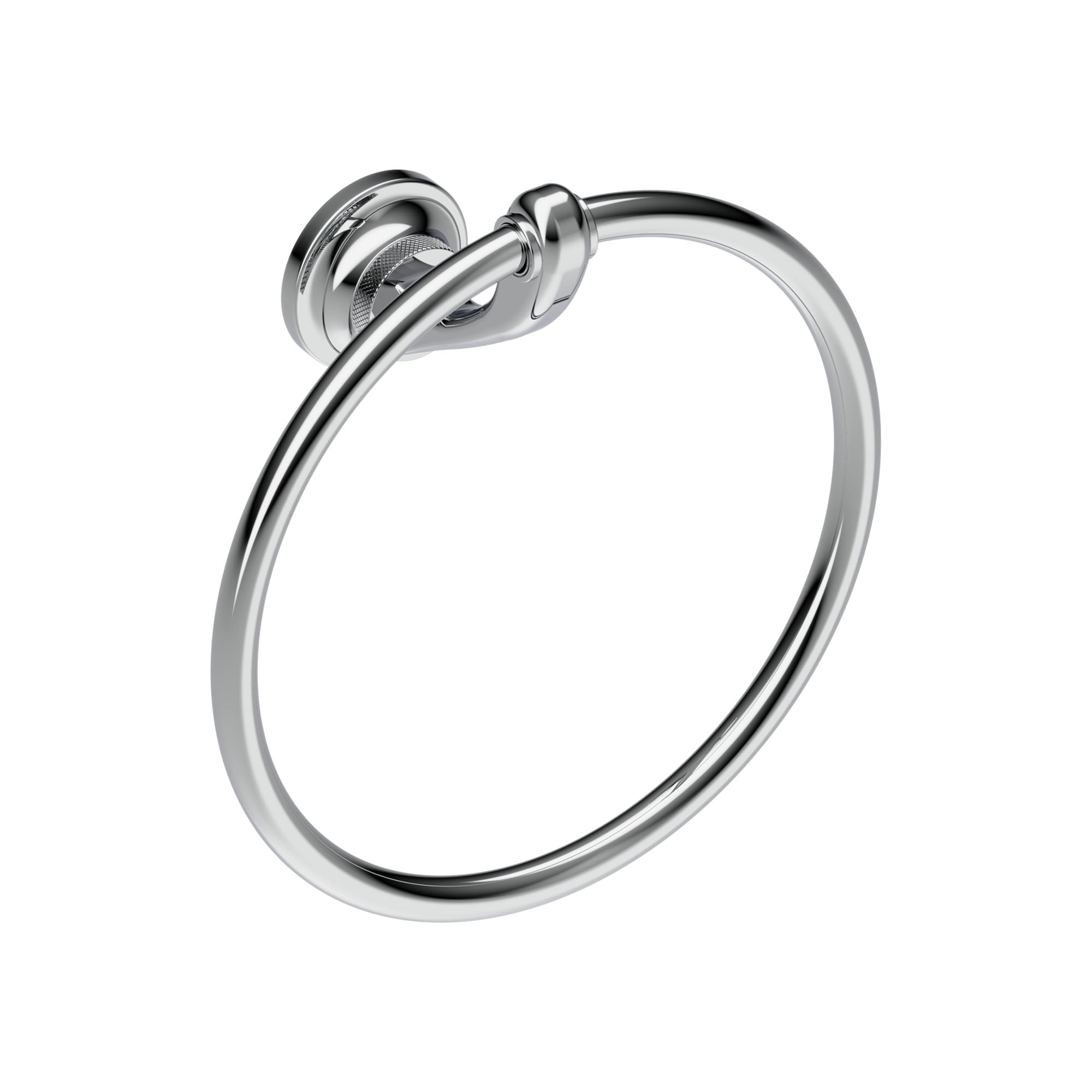 burlington guild towel ring chrome