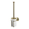 burlington toilet brush holder polished gold