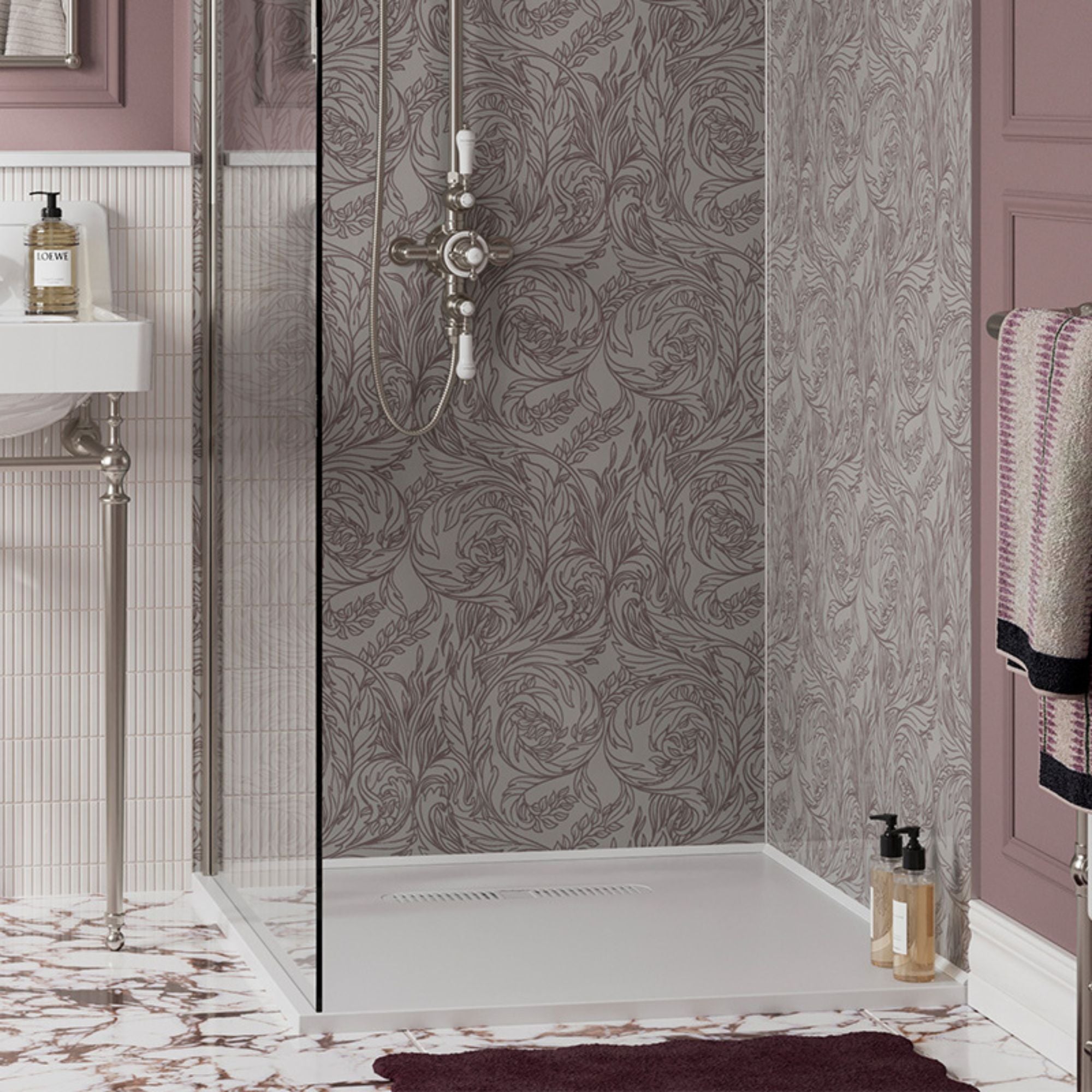 Burlington walk-in shower enclosure 