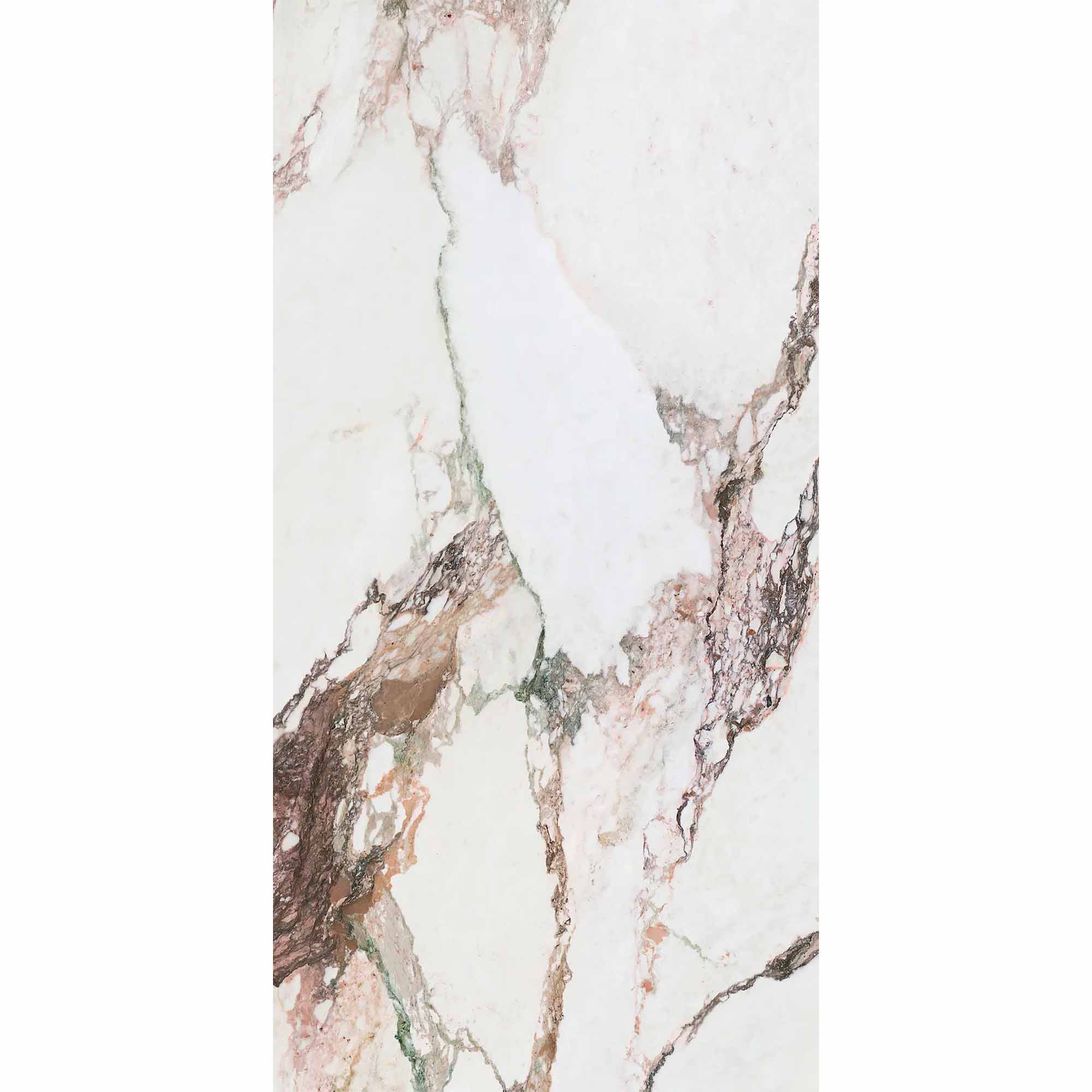 Charm Experience Calacatta Pink Marble Effect Porcelain Tile 60x120cm Matt