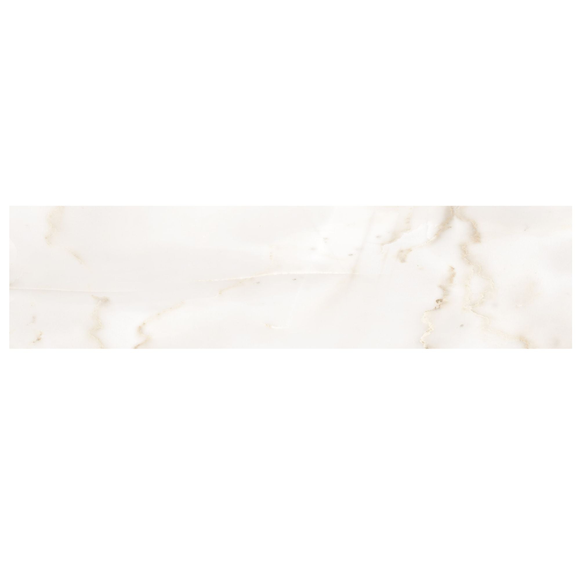 Chester Calacatta Ambra Marble Effect Porcelain Tile 7.5x30cm Matt Deluxe Bathrooms