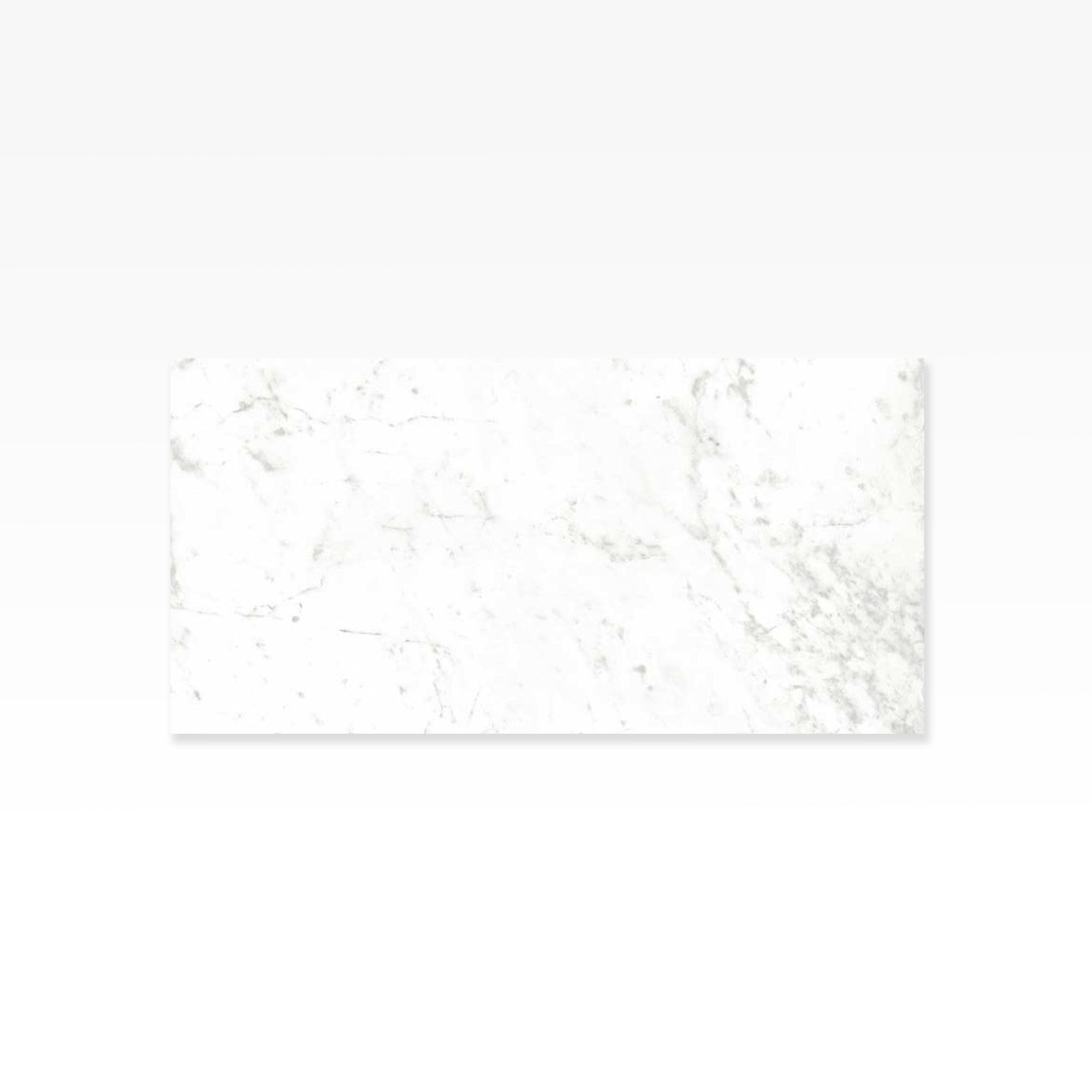 chester carrara marble effect porcelain tile 7.5x15cm matt