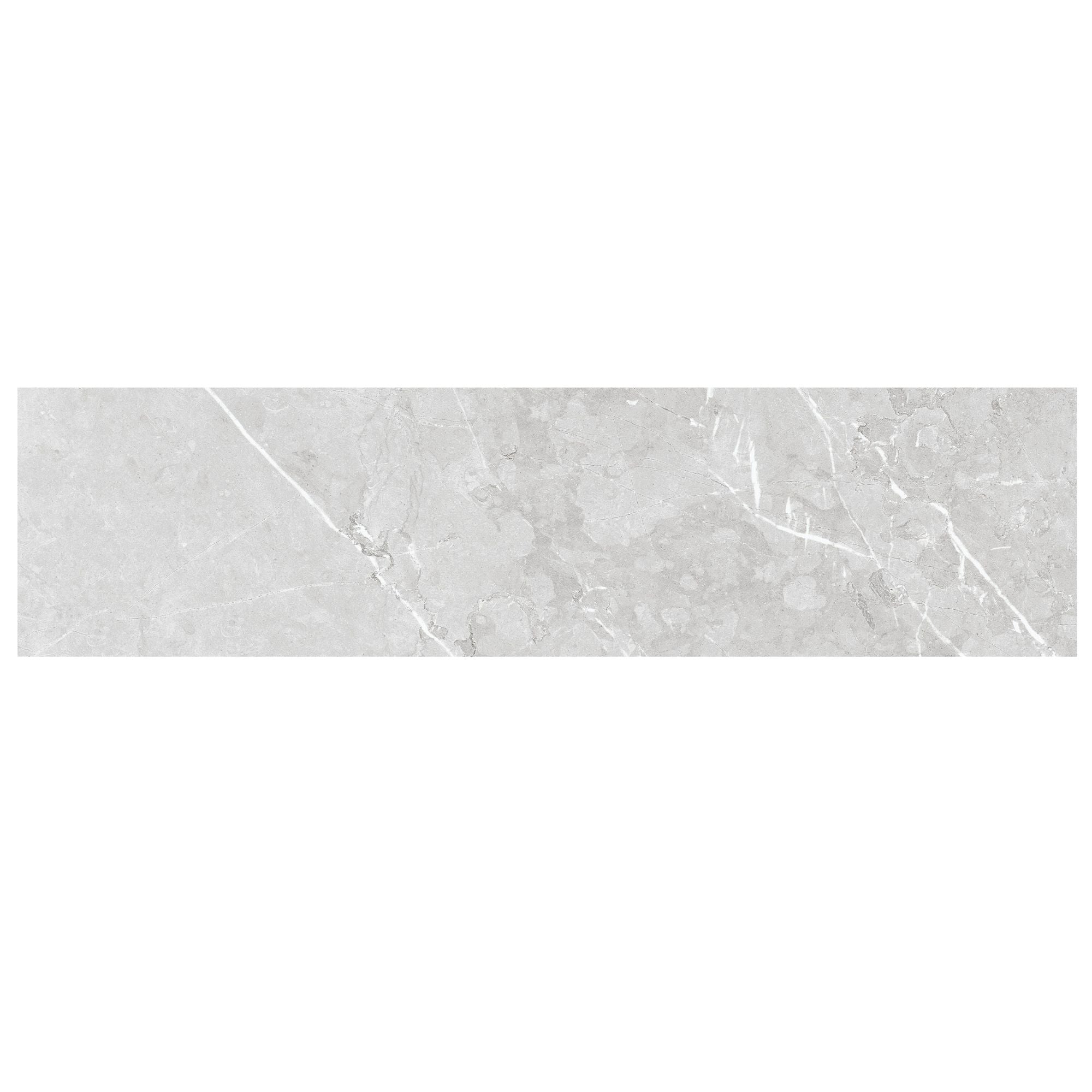 Chester Fior Di Pesco Marble Effect Porcelain Tile 7.5x30cm Matt Deluxe Bathrooms