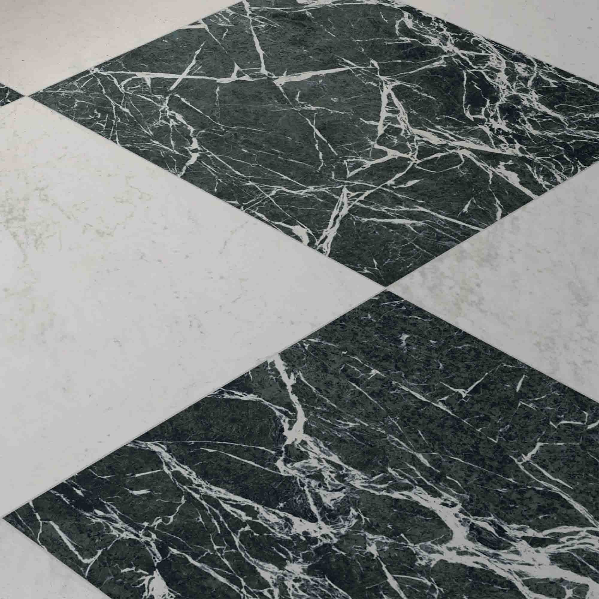 chester green marble effect porcelain tile 60x60cm matt