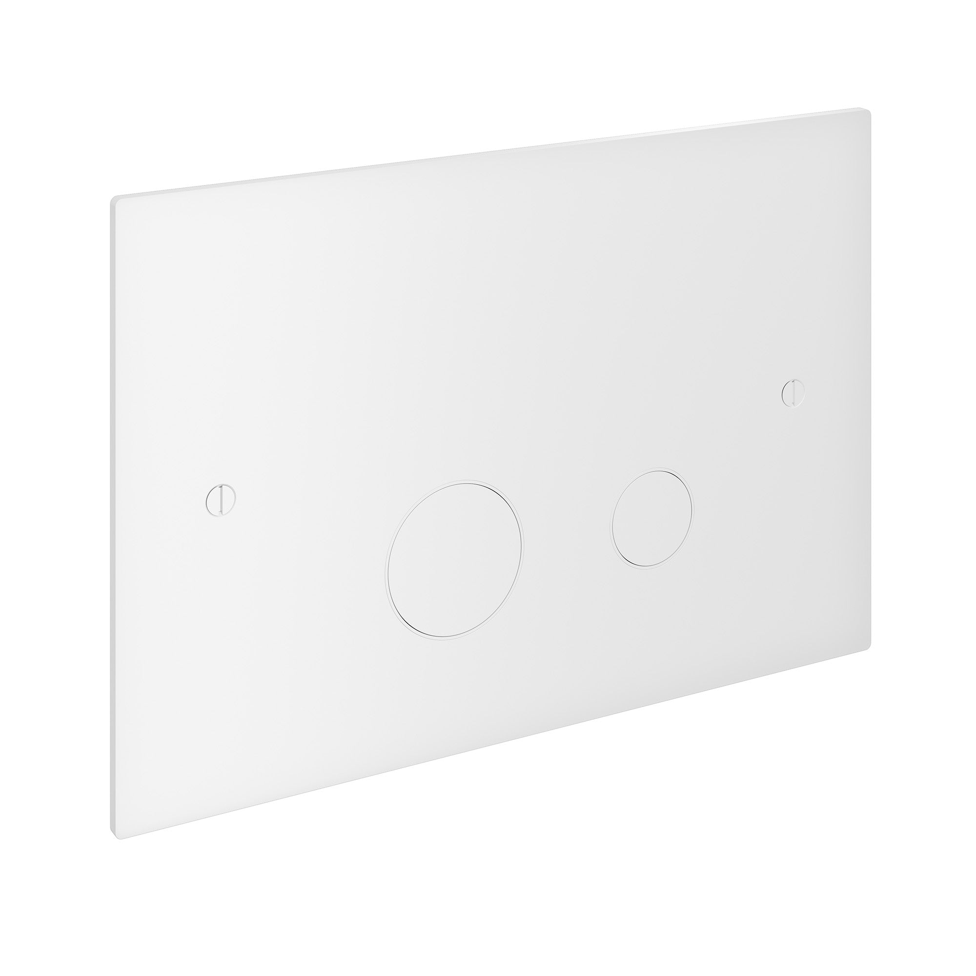 cobber flush cover plate for geberit concealed cistern matt white