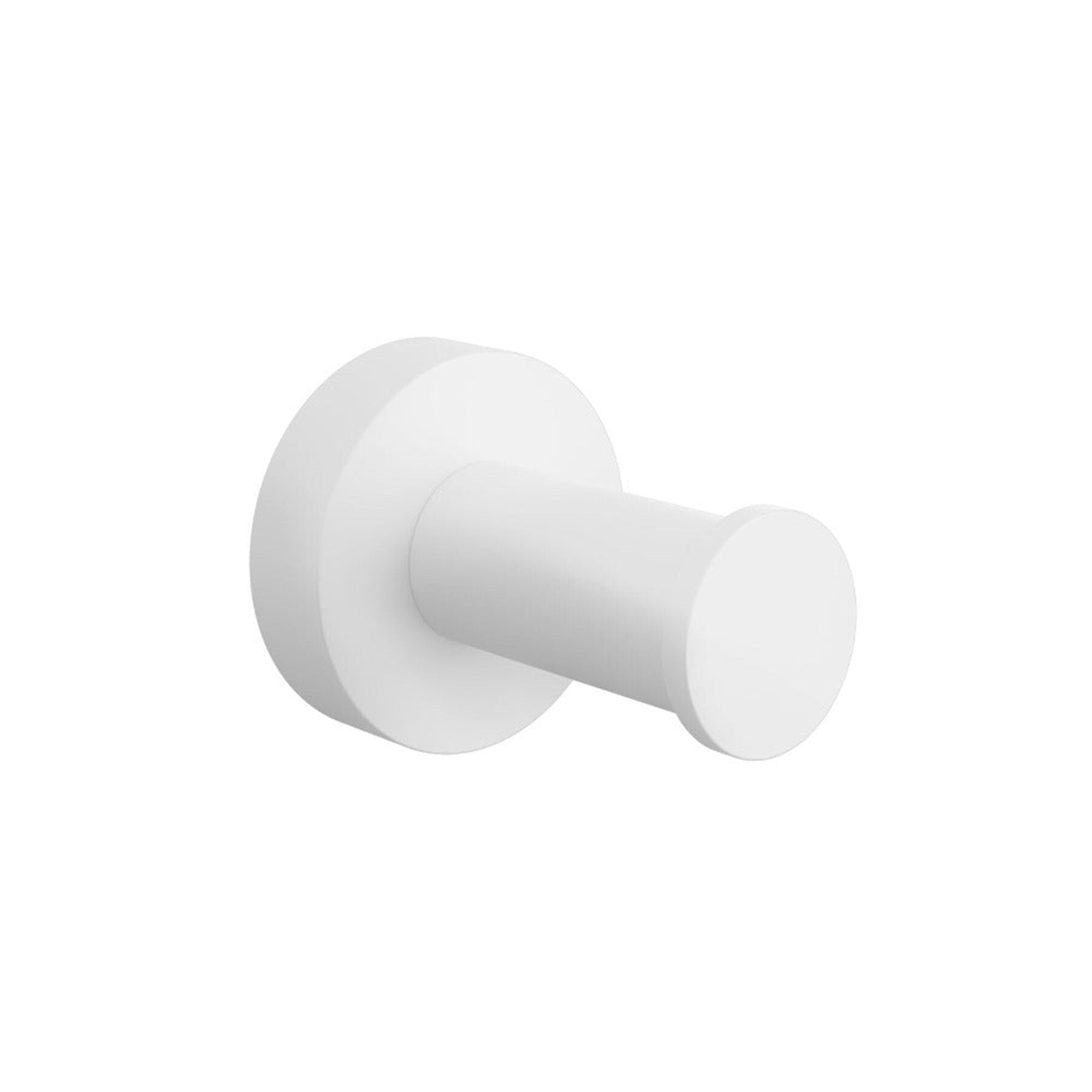 cobber robe hook matt white