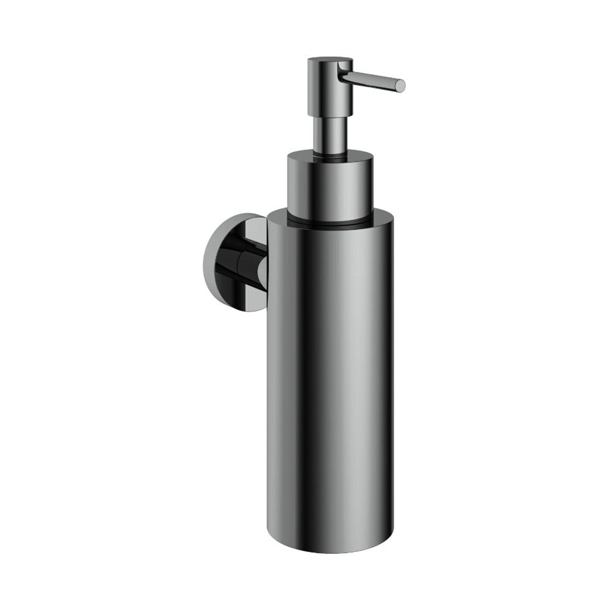 cobber soap dispenser black chrome