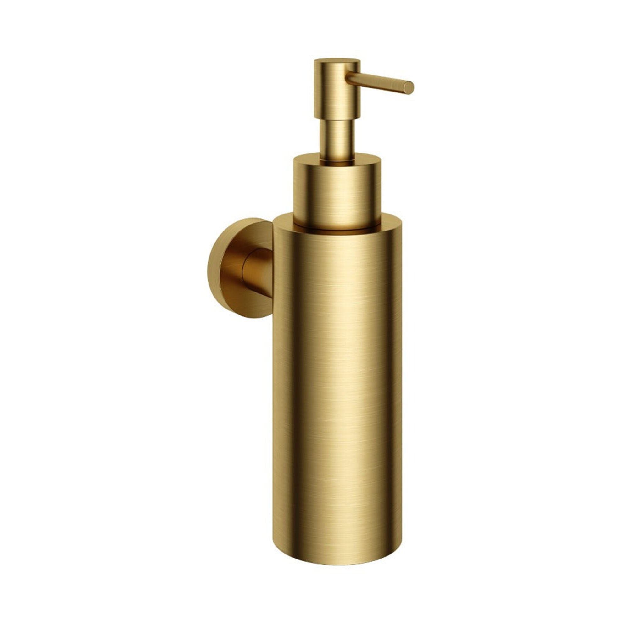 cobber soap dispenser brushed brass