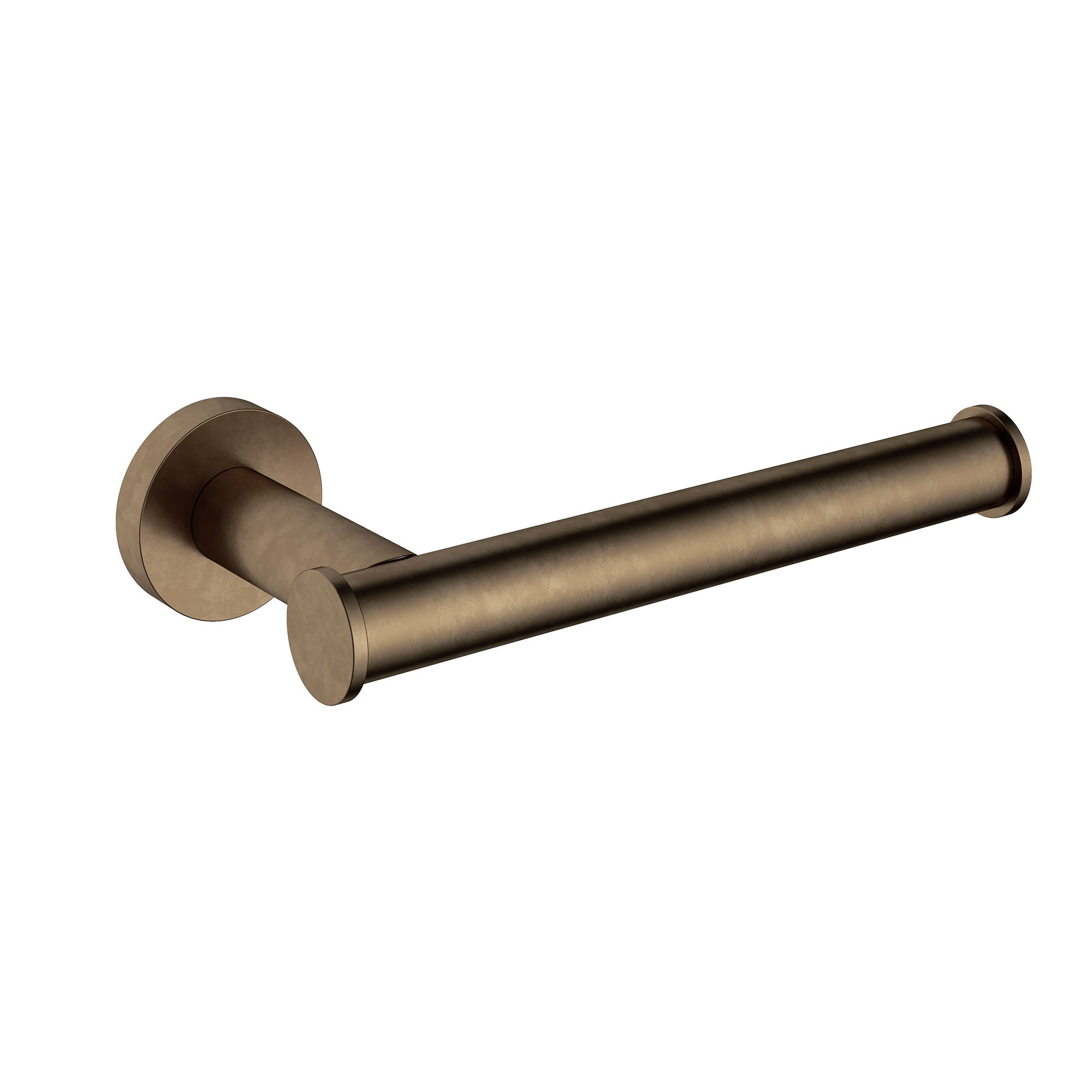 cobber toilet roll holder aged brass